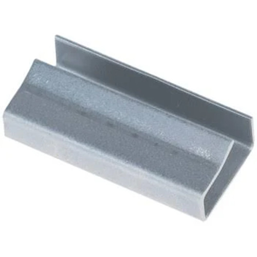 Poly Strapping Seals MS-2 1/2" x 1 1/4" Open Snap On Seal 1,000/Case