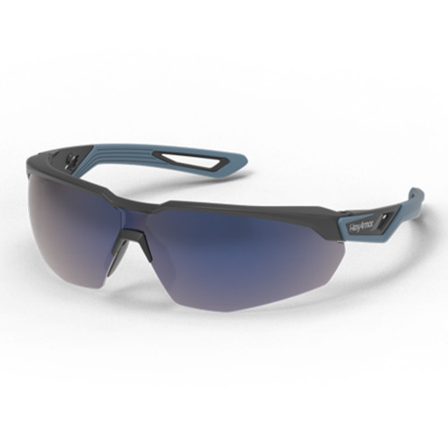 HexArmor 13-10004-15 VuFlight Blue Mirror Anti-Scratch Safety Glasses