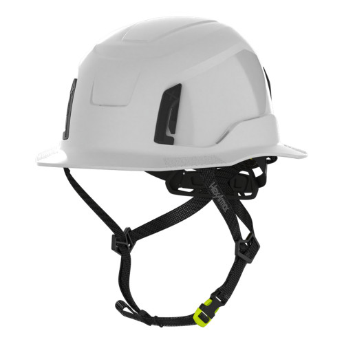 HexArmor 16-31001 Ceros XT400E Type II Full Brim Safety Helmet, Class E, White