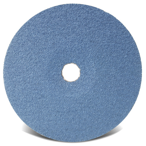 CGW 48125 7" Dia x 7/8" 60-Grit Zirconia Blue Fiber Disc
