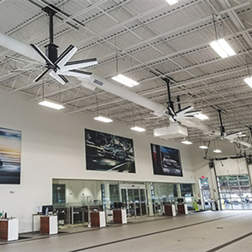 Humongous Fan HF800 8 Blade Fan & VFD Controller 8 Foot Diameter