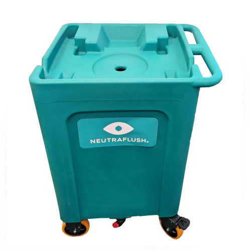 Aero Healthcare NFSCART01 NeutraFlush Rolling drain cart stand for 16 Gal Eyewash Station