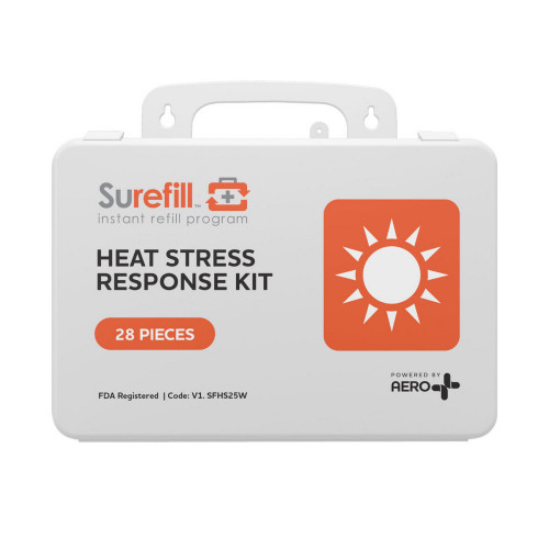 Aero Healthcare SFHS25W SUREFILL Heat Stress Kit - Large Plastic Case