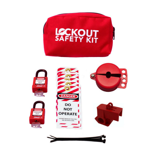 Zing Green 7824 Laboratory Valve Lockout Kit - Standard and Needle Valve