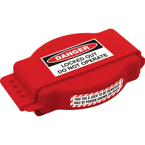 Zing Green 7271 Adj Gate Valve Lockout, 1"-6.5"