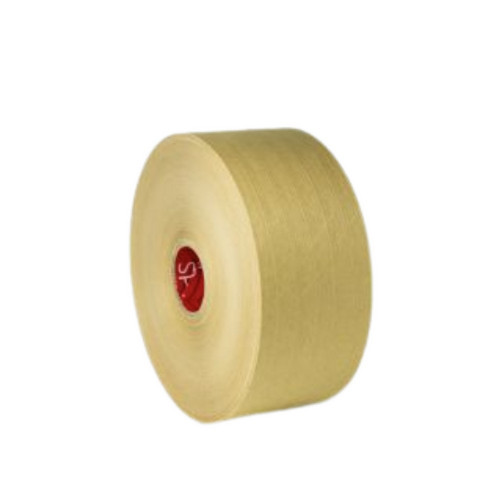 Wrap Tite GTIS70KSR-WT 70mm x 450', WOLVERINE 4.0 Kraft Re-inf Gum Tape Industrial Grade, 10 Rolls/Case