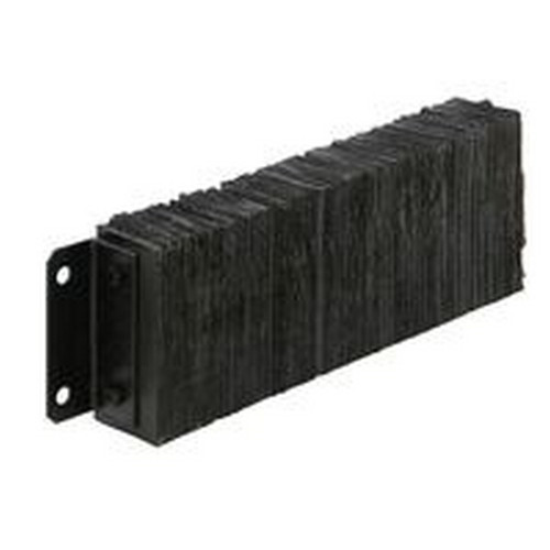 Vestil 1030-4.5 Laminated Rubber Dock Bumper 10 In. x 30 In. x 4-1/2 In. Black