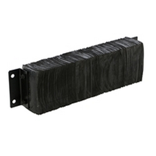 Vestil 1036-6 Laminated Rubber Dock Bumper 10 In. x 36 In. x 6 In. Black