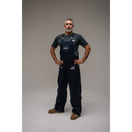 OEL AFW012-NBO 12 CAL Bib Overall Mens Navy