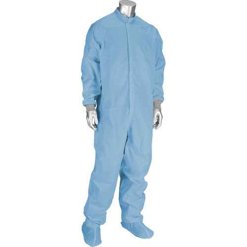 PIP CCRC-89LB-XS Disctek 2.5 ISO 4 (Class 10) Cleanroom Coverall