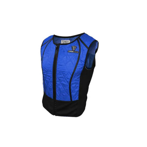 Occunomix 4531-BK Techniche Hybrid Evaporative & Phase Change Cooling Vest Powered By Miracool Hyperkewl & CoolPax Black