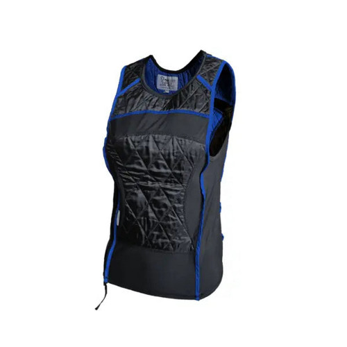 Occunomix 6201-BK/TL Techniche Evaporative Cooling Kewlshirt Tank Top Black/Teal