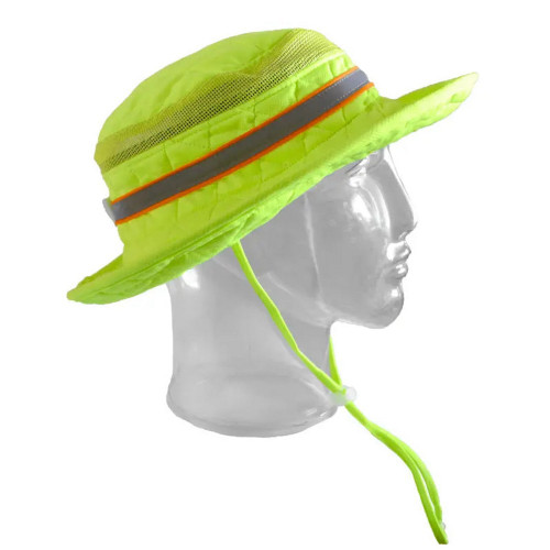 Occunomix 6591-HV Evaporative Cooling Ranger Hat Hi-Vis Yellow