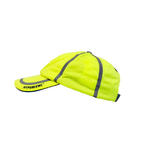 Occunomix 6595-HV Techniche Evaporative Cooling Hi Viz Baseball Cap Hi-Vis Yellow