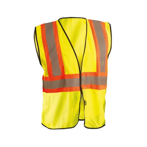 Occunomix ECO-GC2T-Y Mesh Two-Tone Vest Hi-Vis Yellow