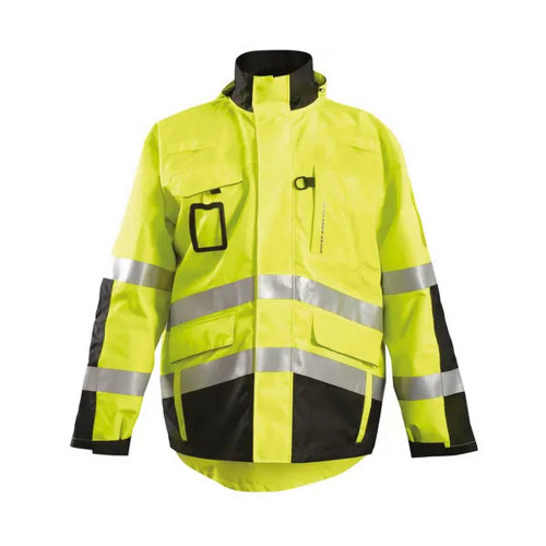 Occunomix SP-RSPARKA-Y 3-In-1 Safety Performance Workwear Black Bottom Ripstop Parka Hi-Vis Yellow