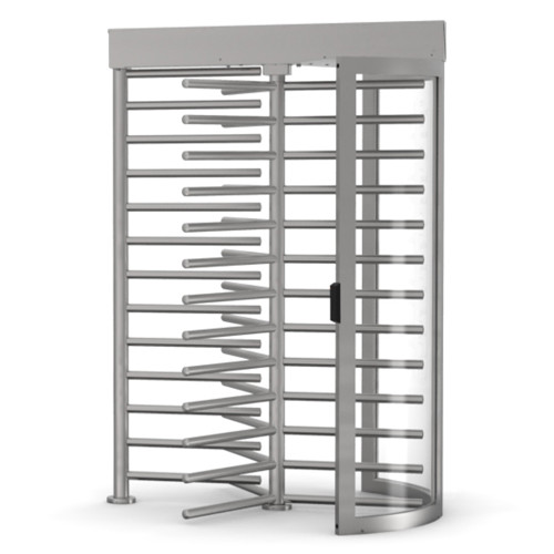 Alvarado CLST-6XSS Transitional Full Height Stainless Steel Security Electric Turnstiles