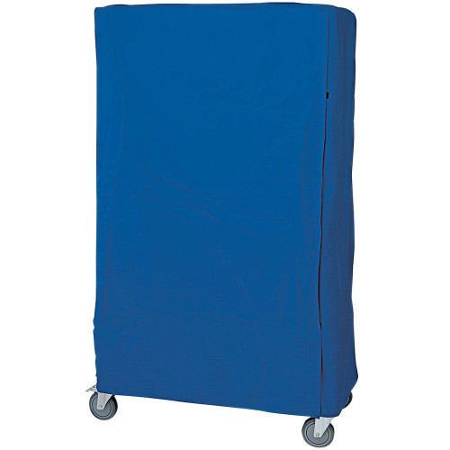 Quantum Storage Systems CC246063BNZ Blue  Nylon Cart Cover with Zippered Closure for 24" x 60" x 63" Shelving