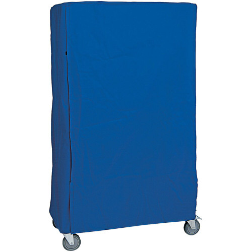 Quantum Storage Systems CC183674BNV Blue  Nylon Cart Cover with Velcro Closure for 18" x 36" x 74" Shelving