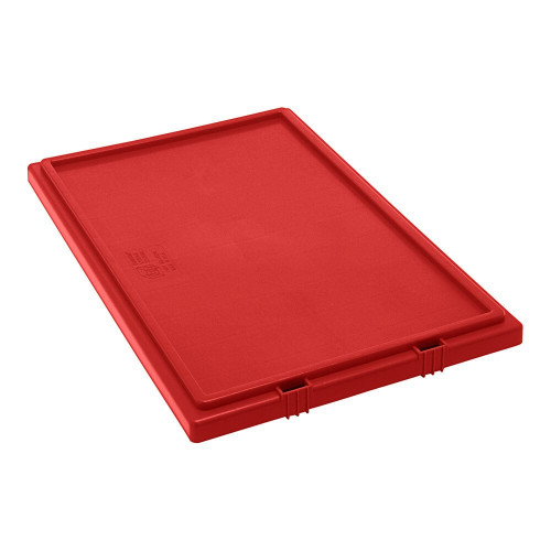 Quantum Storage Systems LID241RD Red Lid for SNT240RD Stack and Nest Tote