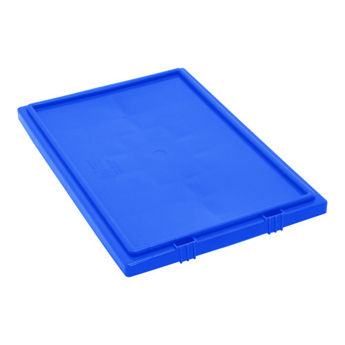 Quantum Storage Systems LID201BL Blue Lid for SNT200BL Stack and Nest Tote