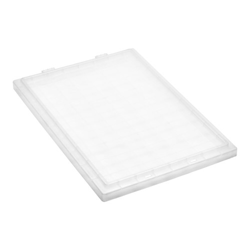 Quantum Storage Systems LID201CL Clear Lid for SNT200CL Stack and Nest Tote
