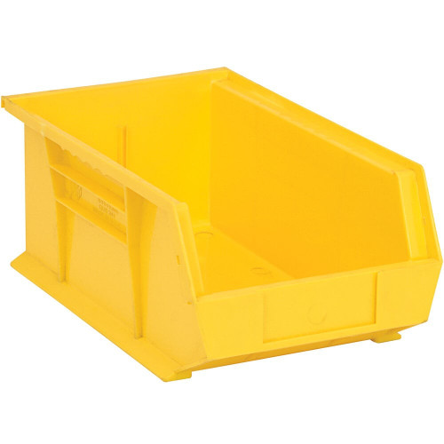 Quantum Storage Systems QUS-241YL 13 5/8" x 8 1/4" x 6" Yellow Hanging Bin