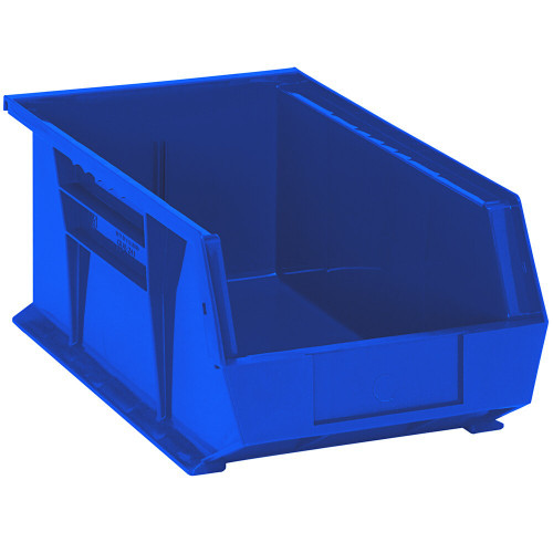 Quantum Storage Systems QUS-241BL 13 5/8" x 8 1/4" x 6" Blue Hanging Bin