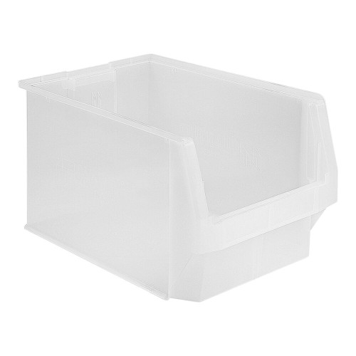 Quantum Storage Systems QMS533CL Magnum 19 3/4" x 12 3/8" x 11 7/8" Clear Storage Tote Bin