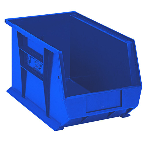 Quantum Storage Systems QUS-242BL 13 5/8" x 8 1/4" x 8" Blue Hanging Bin