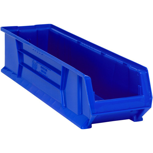 Quantum Storage Systems QUS-970BL Blue Hulk Bin, 29 7/8" x 8 1/4" x 7"