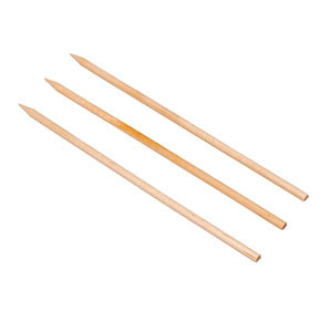 AmerCareRoyal R815-BX Wooden Skewer 4.5" 0.17" Diameter Natural Birch 1000 / Box