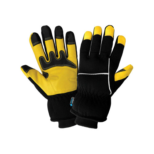 Global Glove SG7200INT Premium-Grade Grain Deerskin Leather Palm, Low Temperature, Waterproof, Insulated Gloves
