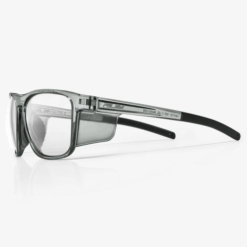 Global Glove RLY00606 Navigator X Clear Anti-Fog Lens, Gray Frame Safety Glasses