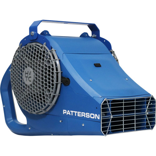 Patterson Fan FHVTCD Loading Dock Fan, 277V w/Switch, No Lights, Yoke Mount, Blue