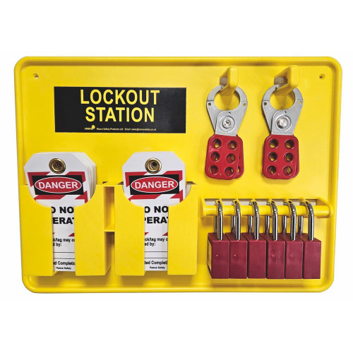 Reece Safety LSE121 6-lock Lockout Station