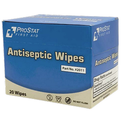 ProStat 2011 Antiseptic wipes   - 50 wipes/Box
