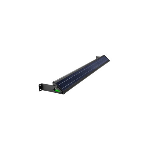 Light Efficient Design SL-SDL-4FT-40K-BK-G2 48" Solar Powered LED Display Light Fixture - 4000K - 2,000 Lumens - Black