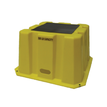 DPI NBST-1 Tall Nestable Plastic Steps 25X25X14, Yellow