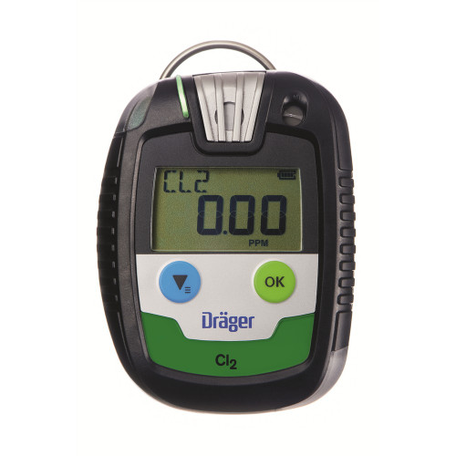 Draeger 8326352 Pac 8000 Single Gas Detector, Cl2