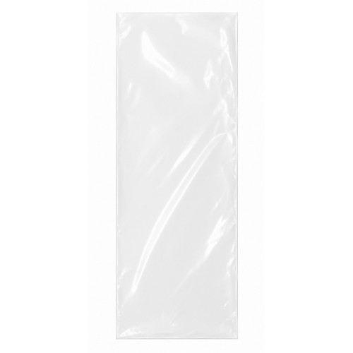 POLY BAG 14x28 2mil FLAT CLEAR 500/CS