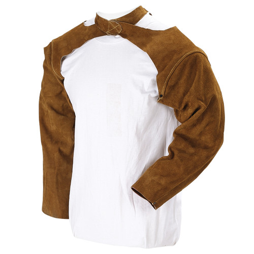 Black Stallion 23SLV Side Split Cowhide Sleeves with Sling Strap, 23" Inch