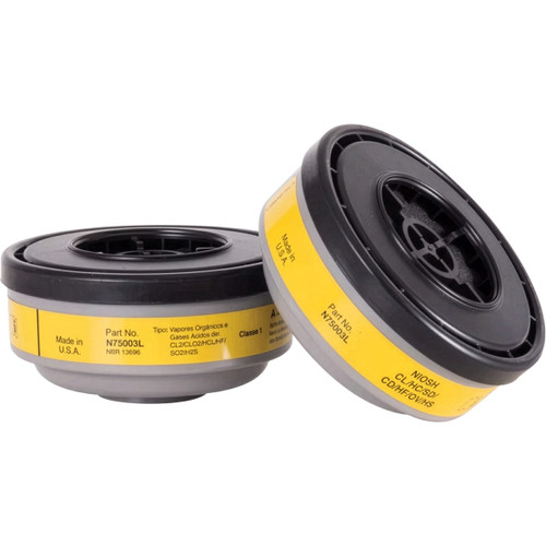 North N75003L Organic Vapor and Acid Gas (OV/AG) Respirator Cartridge