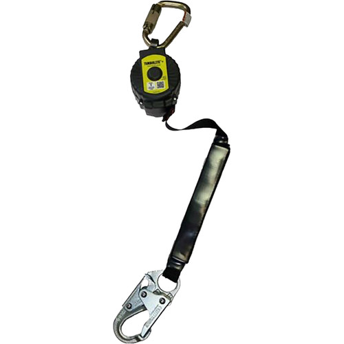 Miller MTL-OHW1-03 Single Web Personal Fall Limiter, Vectran™ Webbing, No Unit Connector, Steel Locking Snap Hook