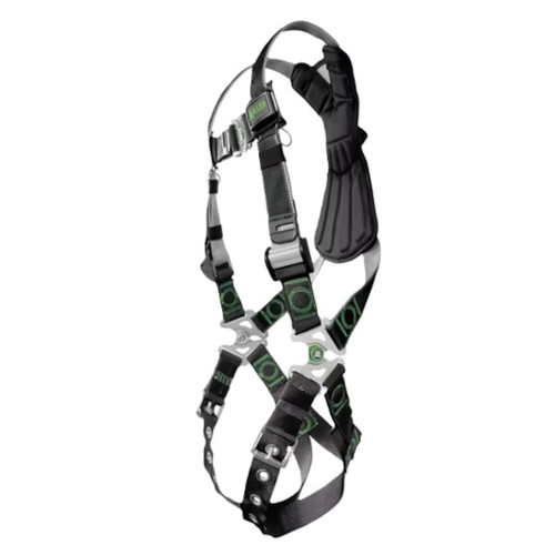 Miller RDT-TB Premium Full-Body Harness with DualTech™ Webbing, 5 Points of Adjustment, Back D-Ring, Quick-Connect Chest Buckle and Tongue Leg Buckle