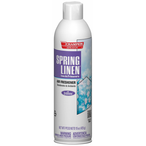 Chase Products 438-5176 Aerosol Air Freshener 14 oz, Spring Linen 12/Case