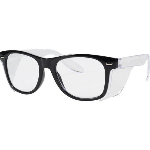 PIP 250-170-5123 Bouton Optical Commuter Auto Focus Reader Safety Glasses, +0.6 to +2.75 Diopter, Black Frame, Clear