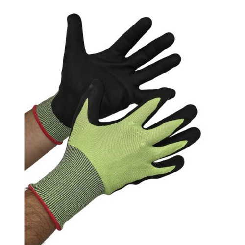 Stalwart Safety A7DKN ANSI Cut Level A7 Composite Knit Touchscreen Nitrile Foam Coated Glove