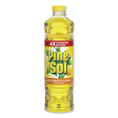 Pine-Sol CLO40187 Multi-Surface Cleaner, Lemon Fresh, 28oz Bottle