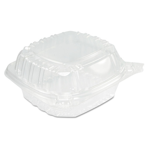 Dart Foam Container, Hinged Lid, 3-Compartment, 200 Containers (DCC85HT3R)